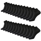 3-12 Pairs Mens Plain Solid Cotton Sports Ankle Athletic Socks Low Cut Size 9-13 from PremiumBrandGoods