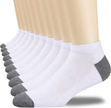 3-12 Pairs Mens Plain Solid Cotton Sports Ankle Athletic Socks Low Cut Size 9-13 from PremiumBrandGoods