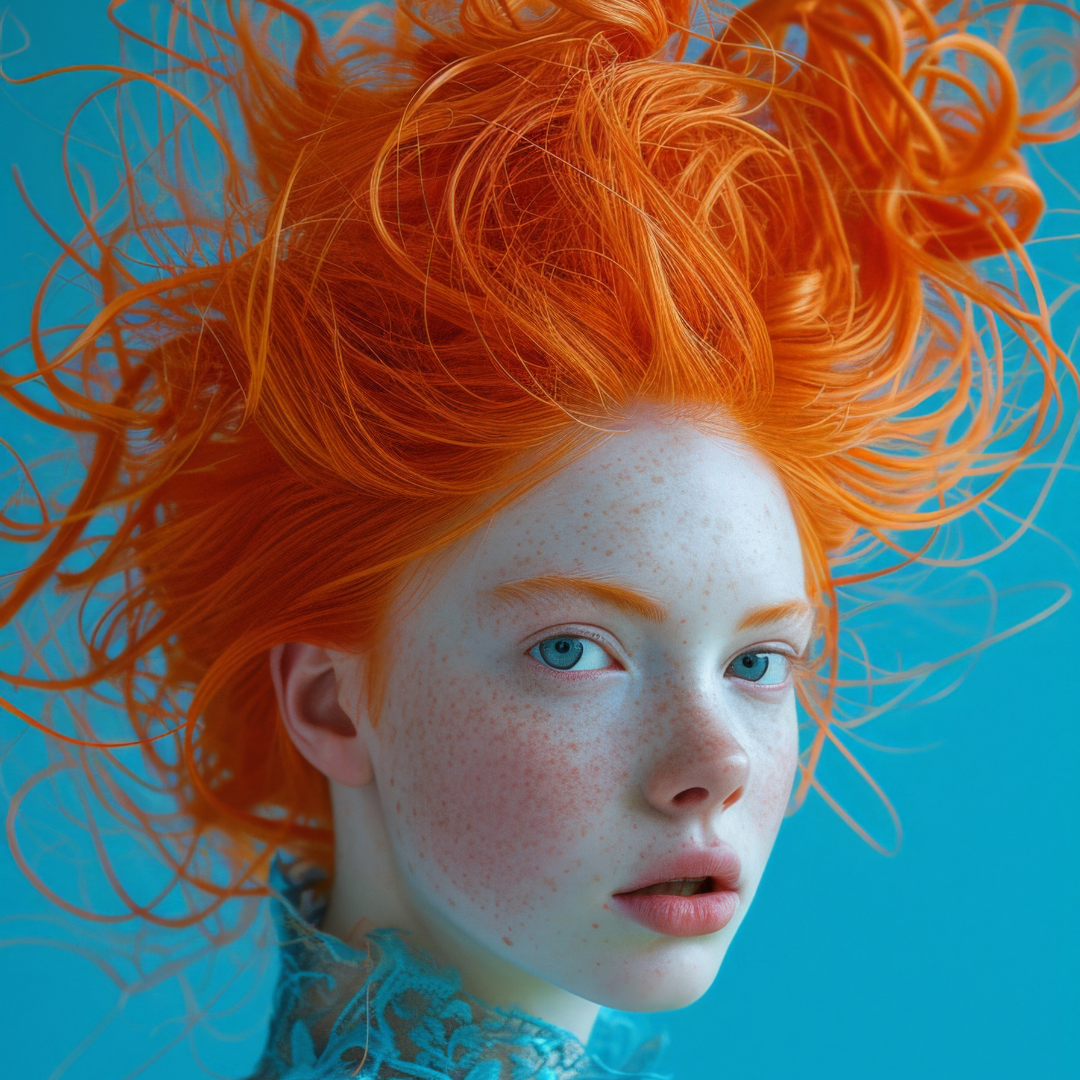Medusa Hair Color - Orange Pop UV* from Medusa's Makeup