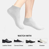 Ankle Socks Unisex Classic Premium Cotton Mens Womens Solid Low Cut Size 9-13 from PremiumBrandGoods