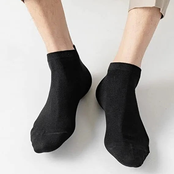 Ankle Socks Unisex Classic Premium Cotton Mens Womens Solid Low Cut Size 9-13 from PremiumBrandGoods