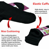 3-12 Pairs For Womens Ankle Athletic Crew Cotton Solid Cushioned Socks Size 9-11 from PremiumBrandGoods