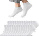 Ankle Socks Unisex Classic Premium Cotton Mens Womens Solid Low Cut Size 9-13 from PremiumBrandGoods