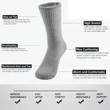 Lot 3-12 Pairs Mens Solid Sports Athletic Work Plain Crew Socks Size 9-11 10-13 from PremiumBrandGoods