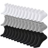 3-12 Pairs Mens Plain Solid Cotton Sports Ankle Athletic Socks Low Cut Size 9-13 from PremiumBrandGoods