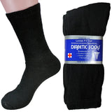 Wholesale Bulk Mens Diabetic Crew Socks Health Circulatory Size 9-11,10-13,13-15 from PremiumBrandGoods