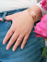 Crossed Branches Cuff Bracelet from Ash & Rose