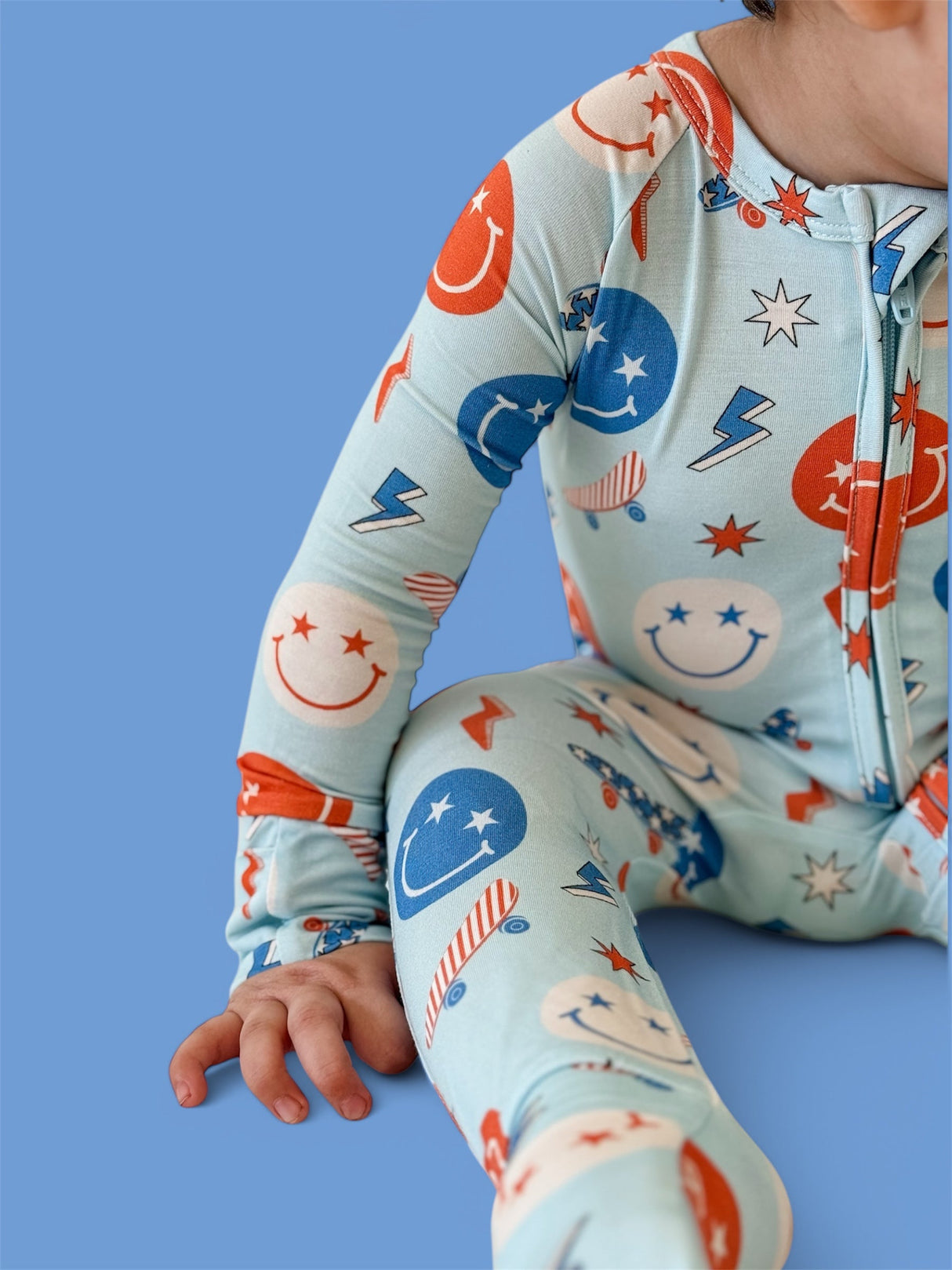 FREEDOM SKATIN' SMILES DREAM ROMPER from DREAM BIG LITTLE CO