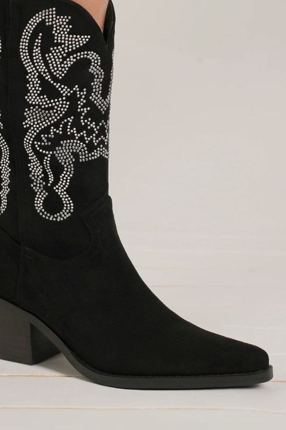 Beast Fashion Rhinestone Detail Point Toe Boots from My Pampered Life Seattle