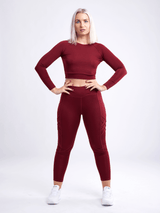 JupiterGear Long-Sleeve Crop Top from Jupiter Gear