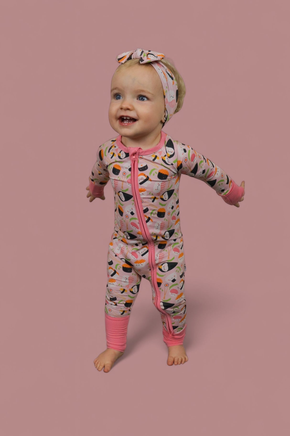 SWEET PEA SUSHI DREAM ROMPER from DREAM BIG LITTLE CO