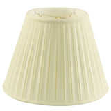 Empire BoxPleat Egg Shell Lamp Shade from LampsUSA