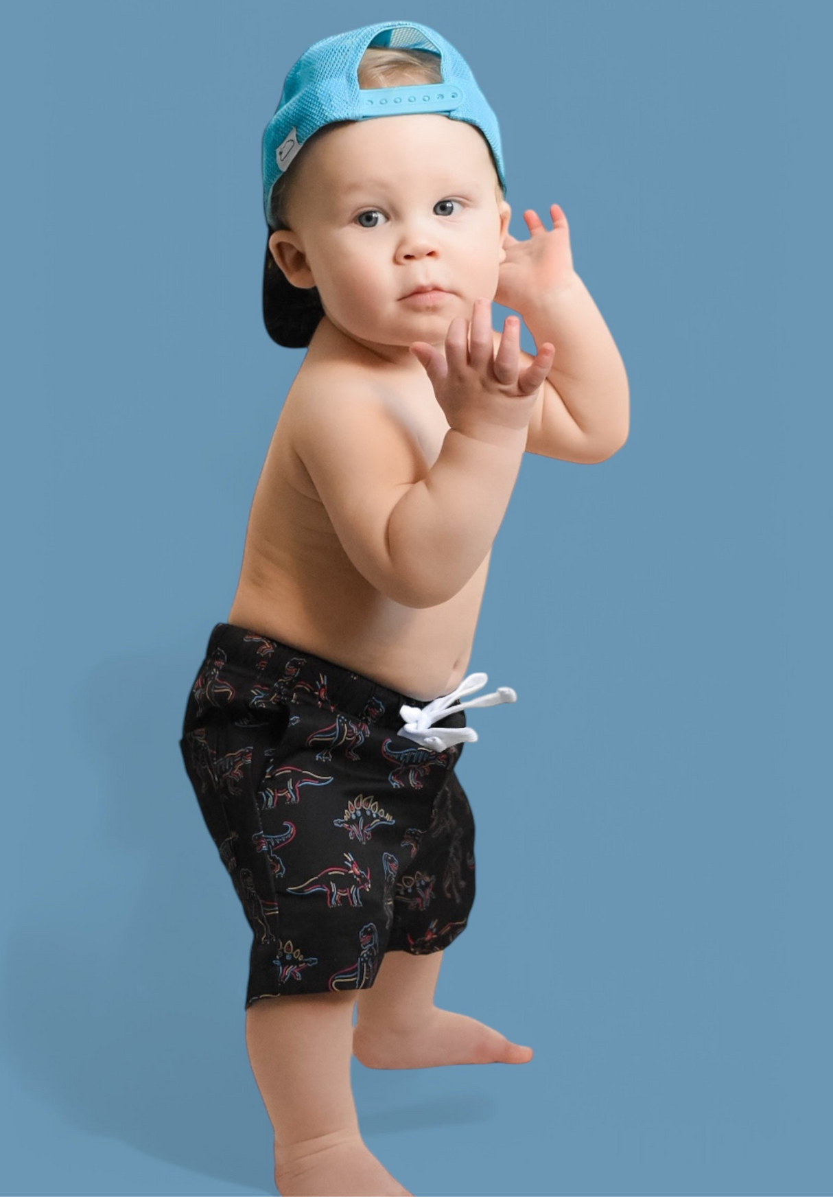 DINOSNORE DREAM SWIM TRUNKS from DREAM BIG LITTLE CO