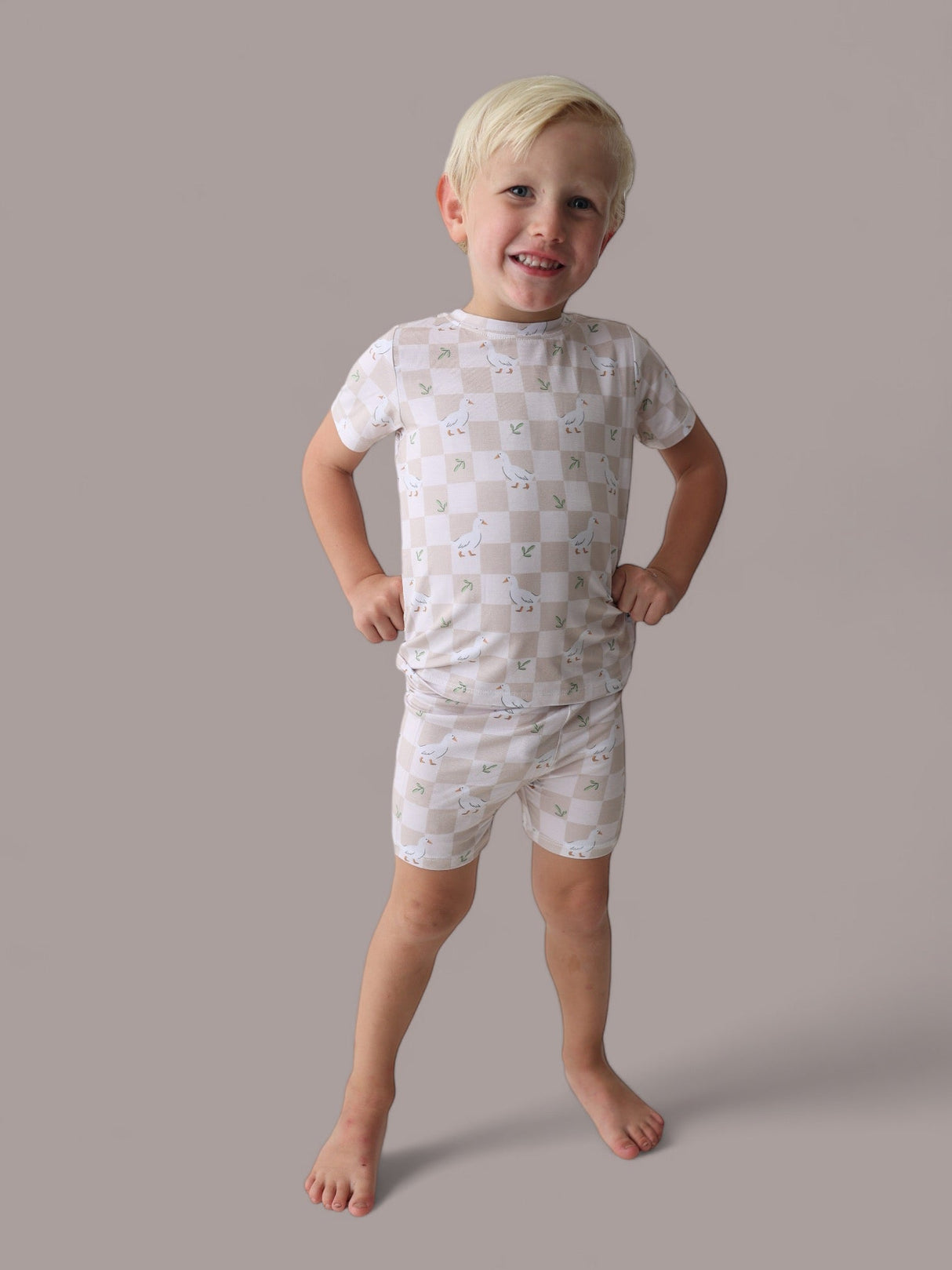 EXCLUSIVE QUACKIN' ALONG DREAM SHORT SET from DREAM BIG LITTLE CO