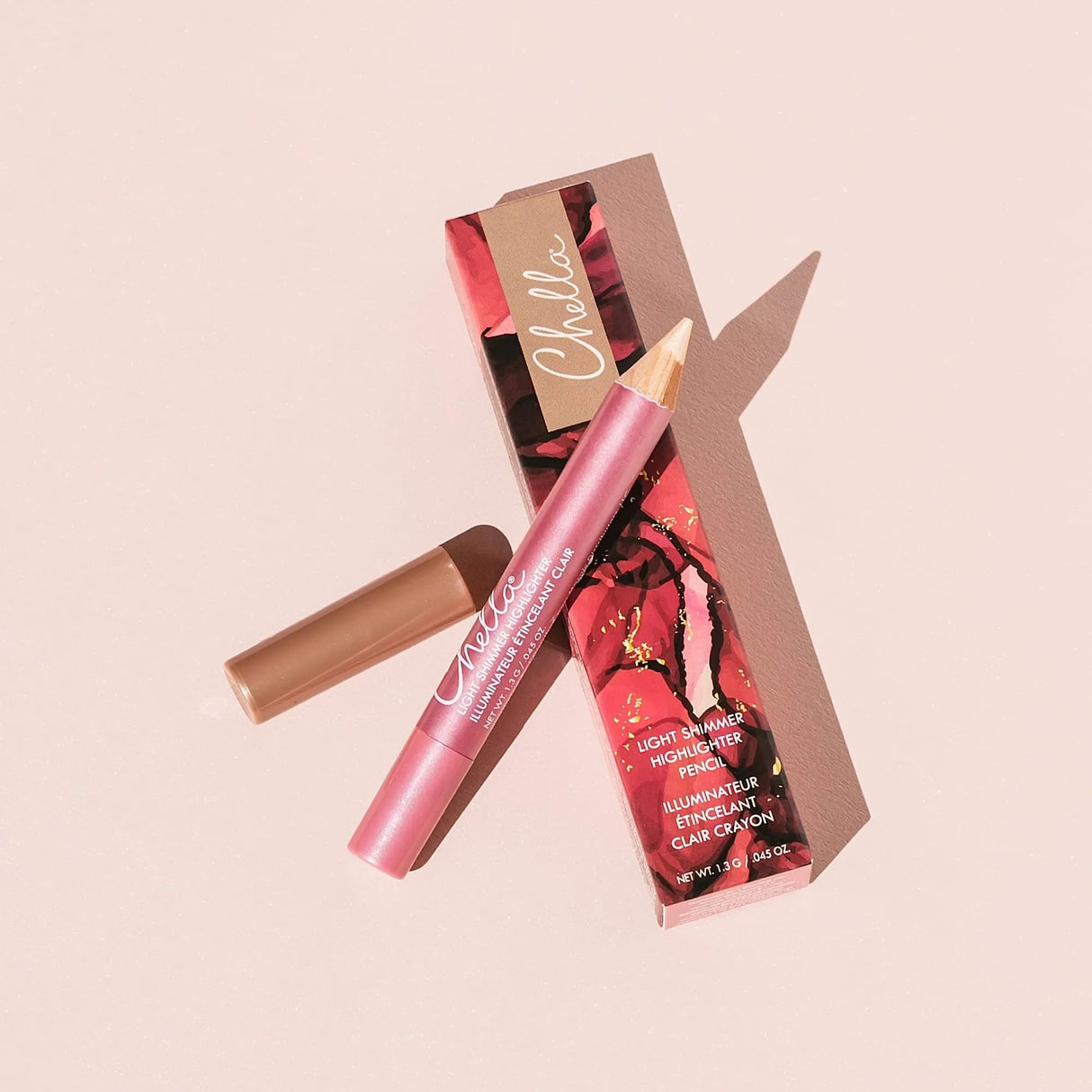 shimmer highlighter pencil from Chella