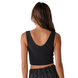 Onyx Restore Ribbed Tank from LotusAndLuna
