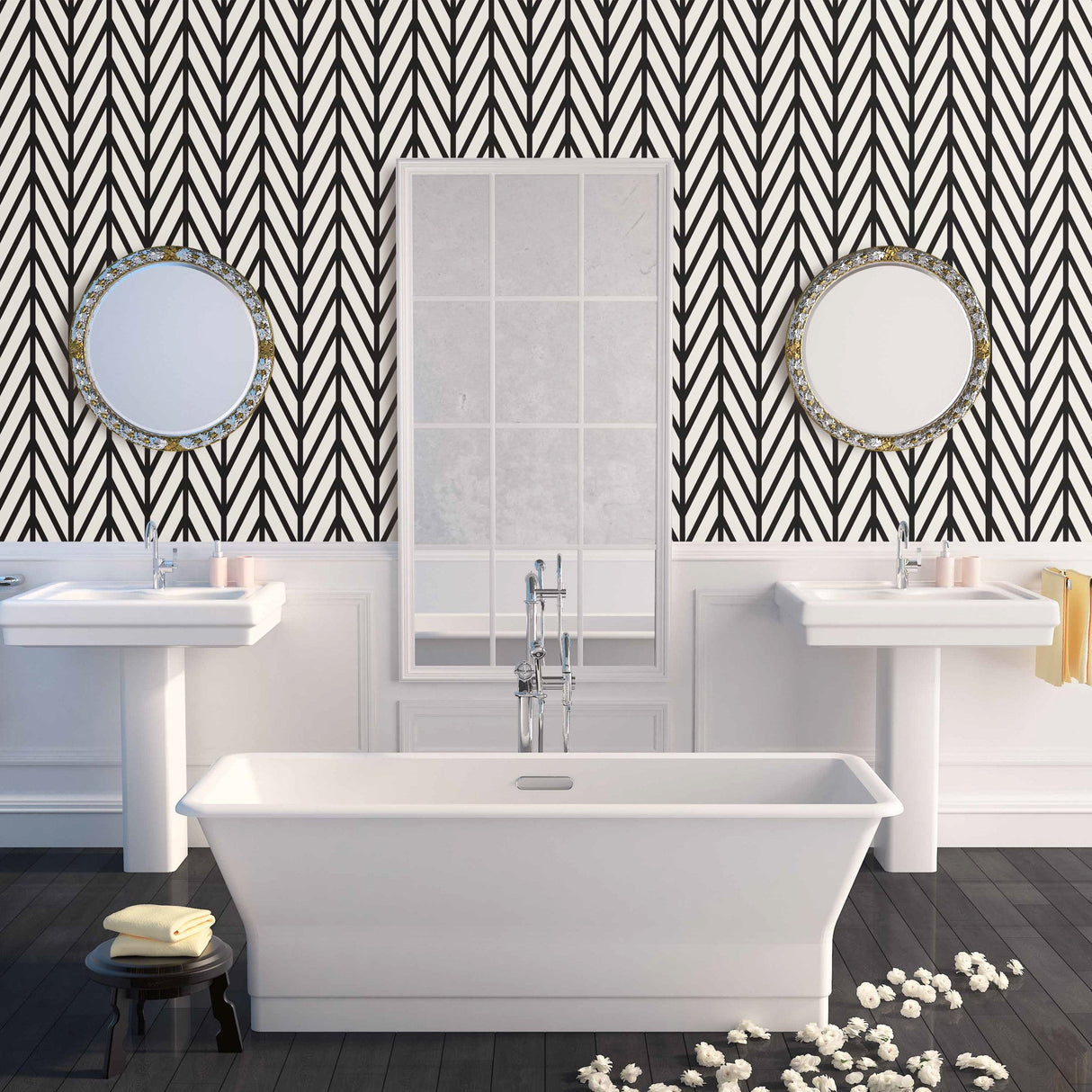 Amos Wallpaper from Loomwell Home Goods