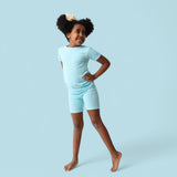 CAPRI BLUE RIB DREAM SHORT SET from DREAM BIG LITTLE CO