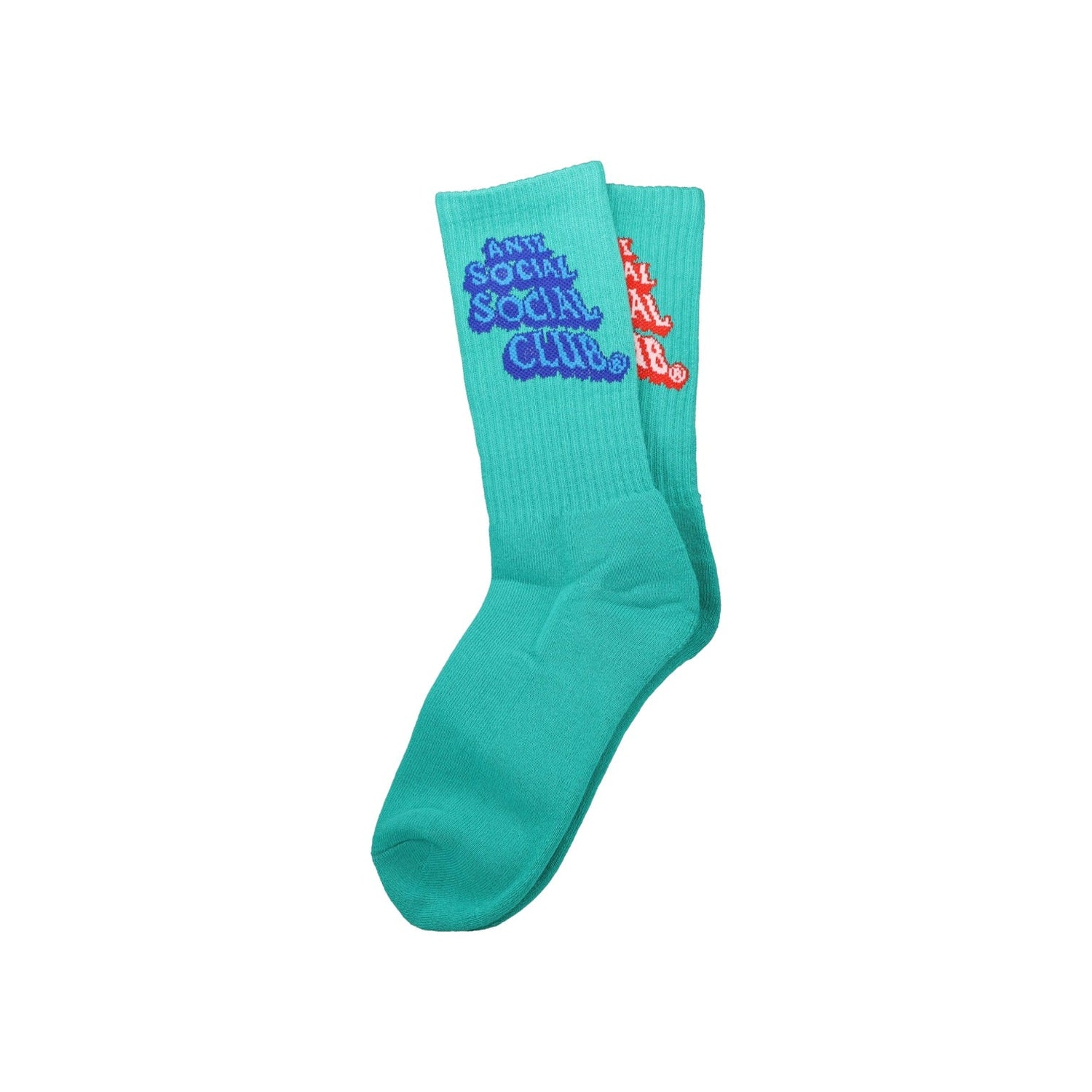 Anti Social Social Club 3D Teal Socks from LacedUp