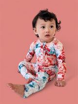 STARRY TIE DYE DREAM ROMPER from DREAM BIG LITTLE CO