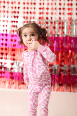 BUBBLEGUM WAVY CHECKERS DREAM SET from DREAM BIG LITTLE CO