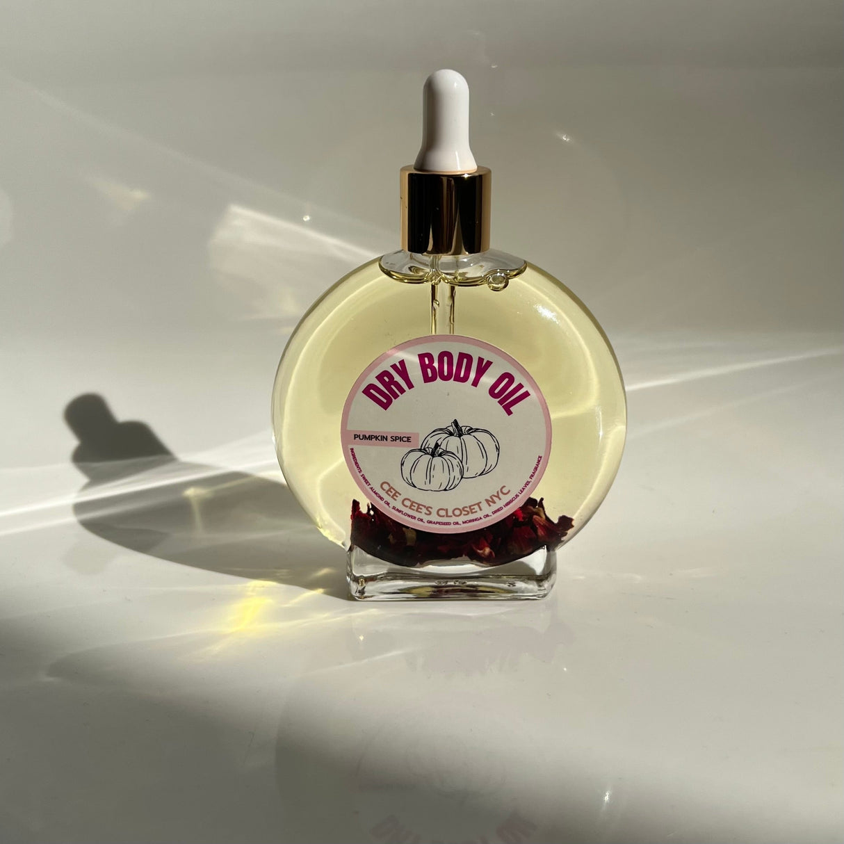Scented Dry Body Oil from Cee Cee's Closet NYC