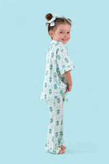 BLUE RIBBON BLOOMS DREAM GIRL'S FLARE SET from DREAM BIG LITTLE CO