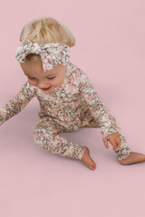 VICTORIAN BLOOM DREAM RUFFLE ROMPER from DREAM BIG LITTLE CO