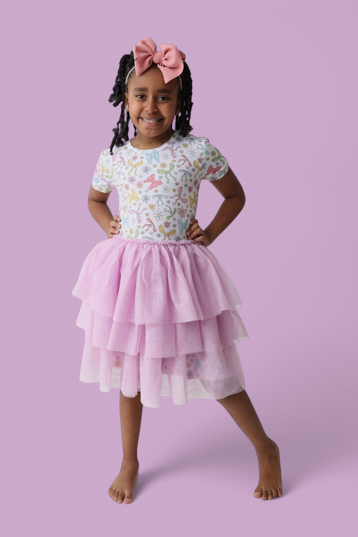 BOW GARDEN DREAM TUTU DRESS from DREAM BIG LITTLE CO