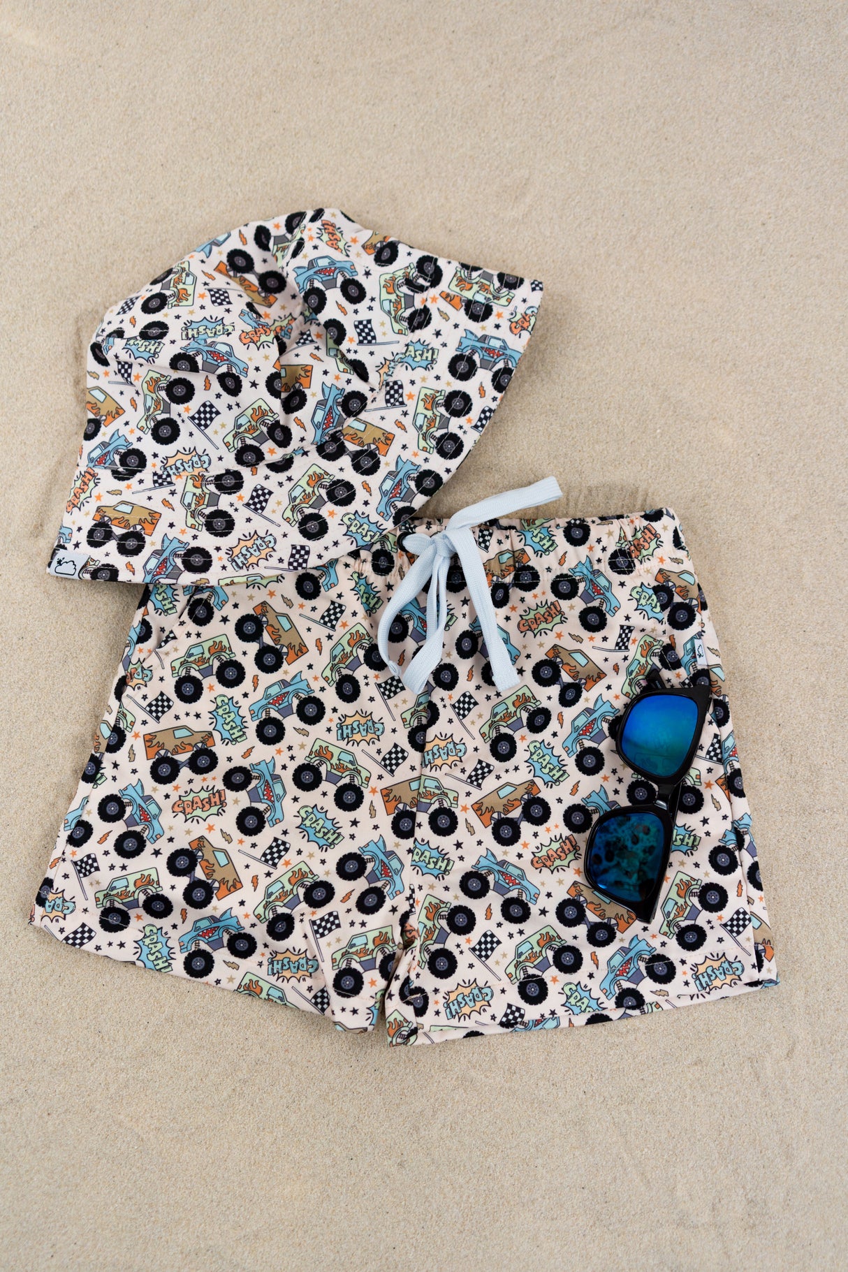 CRASH HARD BOY'S DREAM SWIM TRUNKS from DREAM BIG LITTLE CO