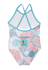 Ayla Full Piece Suit - Coral from Manymoons