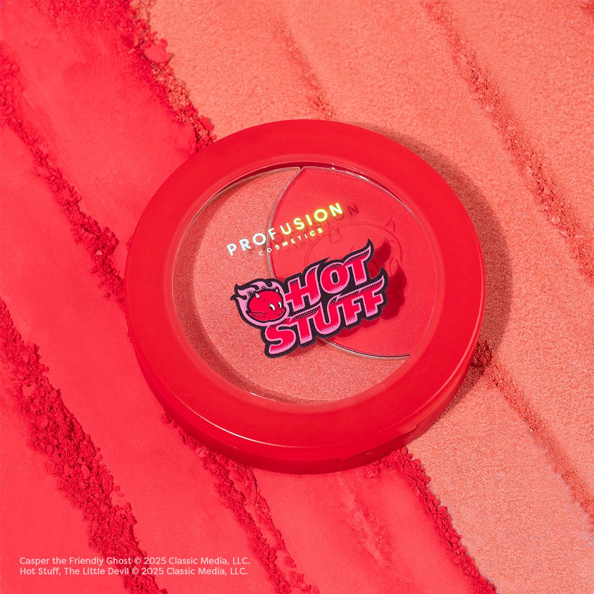 Turn Up The Heat Soft Matte & Shimmer Blush Duo from Profusion Cosmetics