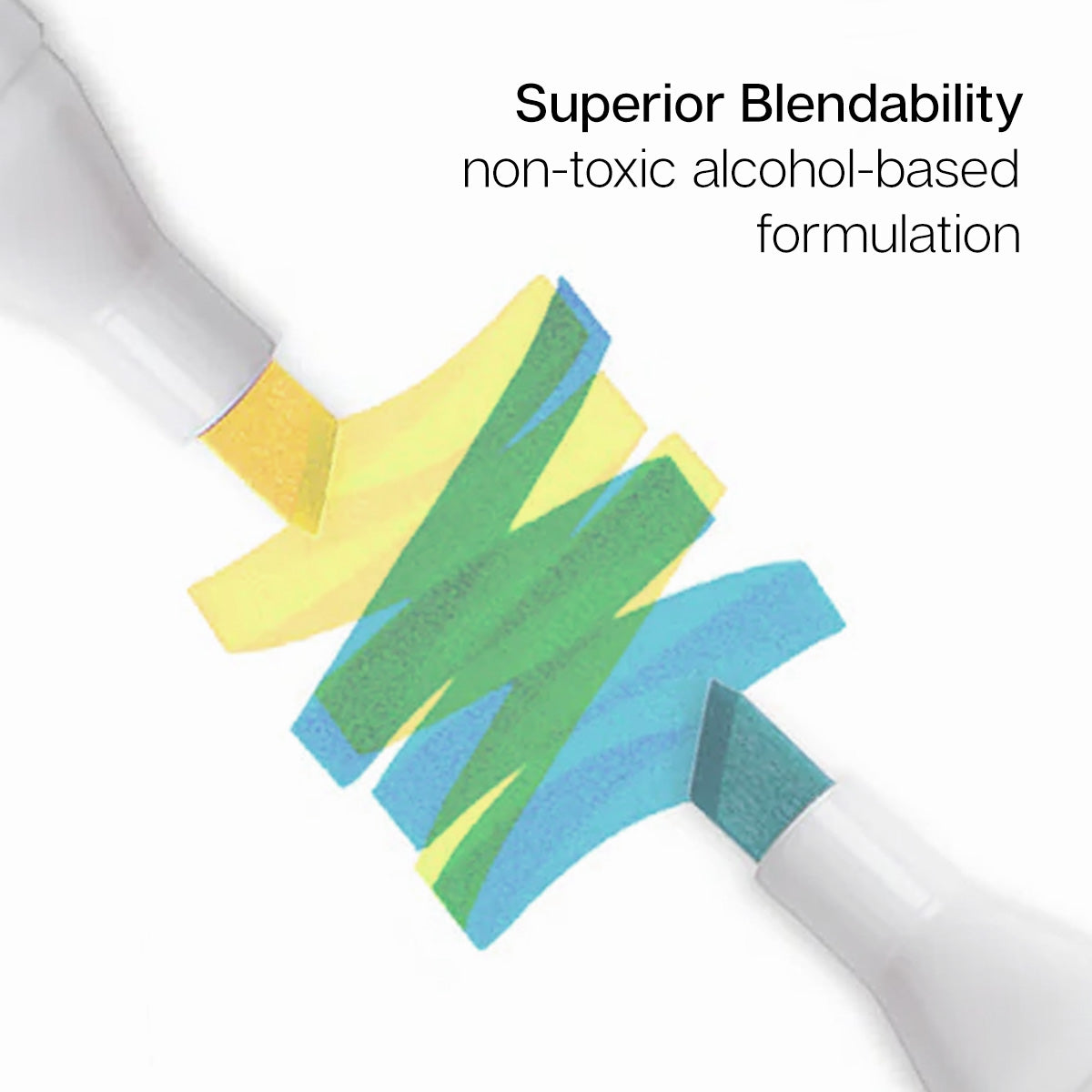 Double-Ended Alcohol Markers 24 Pastel Colors from KINGART