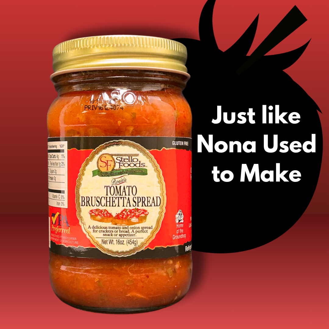 Stello Foods - Rosie's Tomato Bruschetta Spread 16 oz from Stello Foods