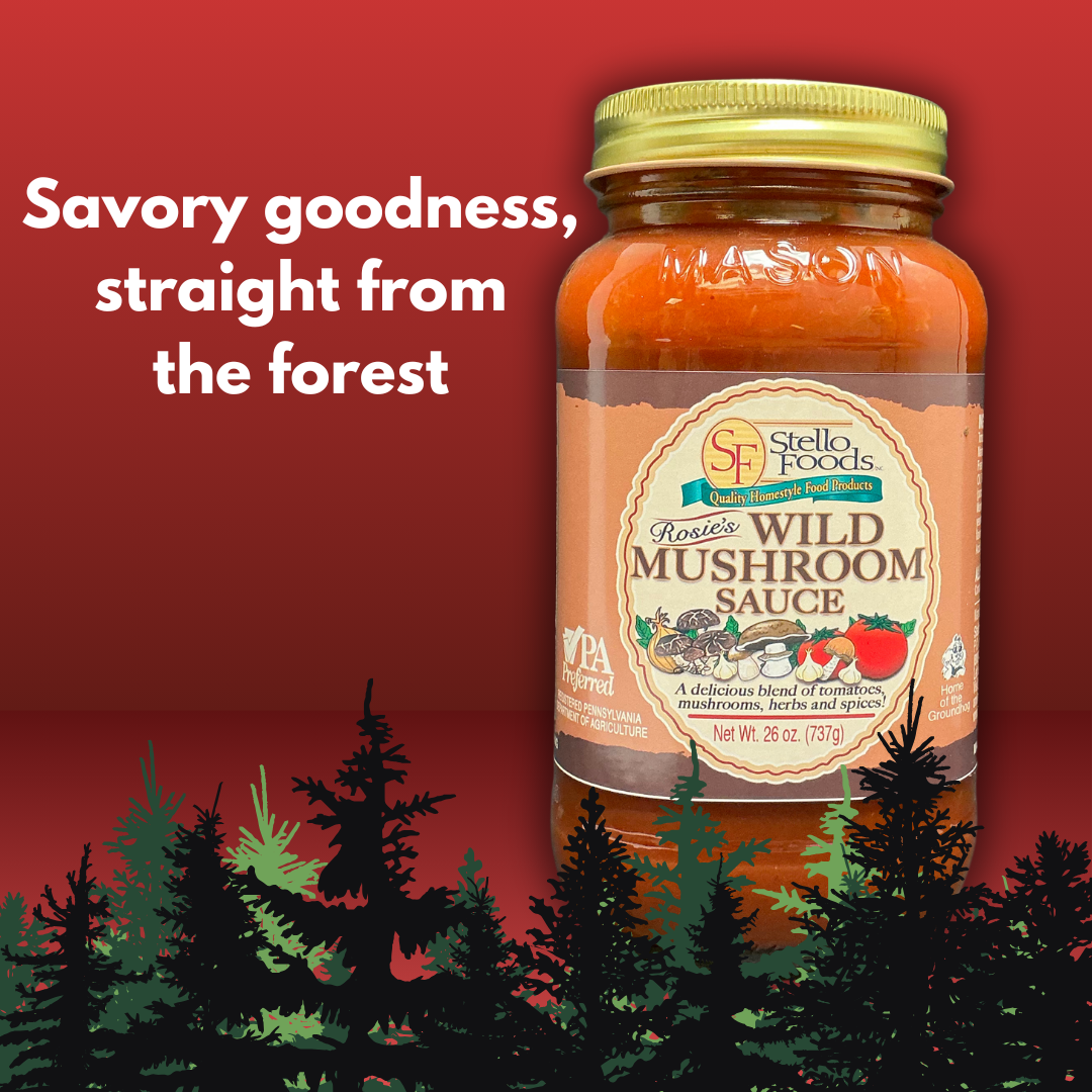Stello Foods - Rosie's Wild Mushroom Spaghetti Sauce 26 oz from Stello Foods