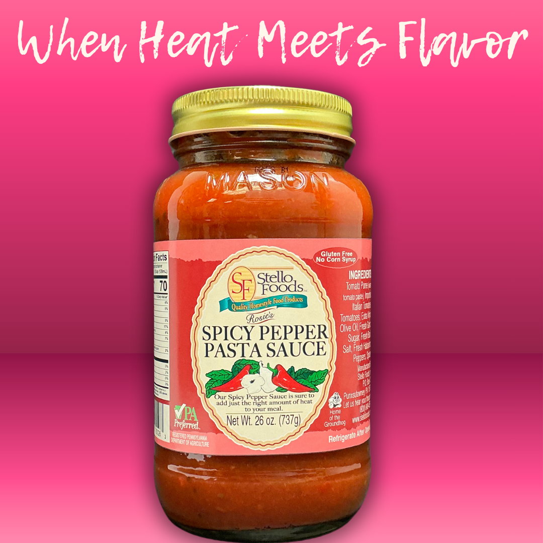 Stello Foods - Rosie's Spicy Pepper Pasta Sauce 26 oz from Stello Foods