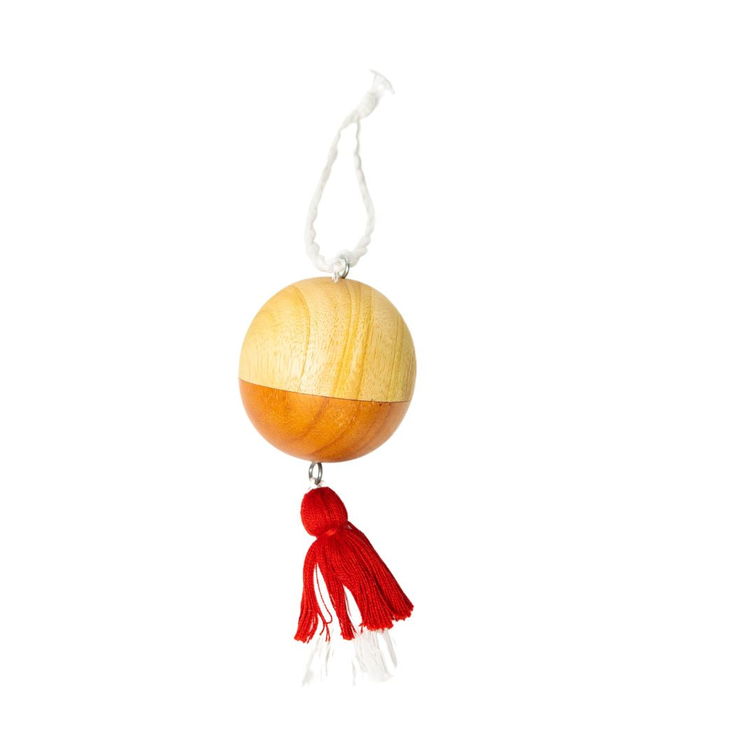Wooden Ball Ornament from Upavim Crafts