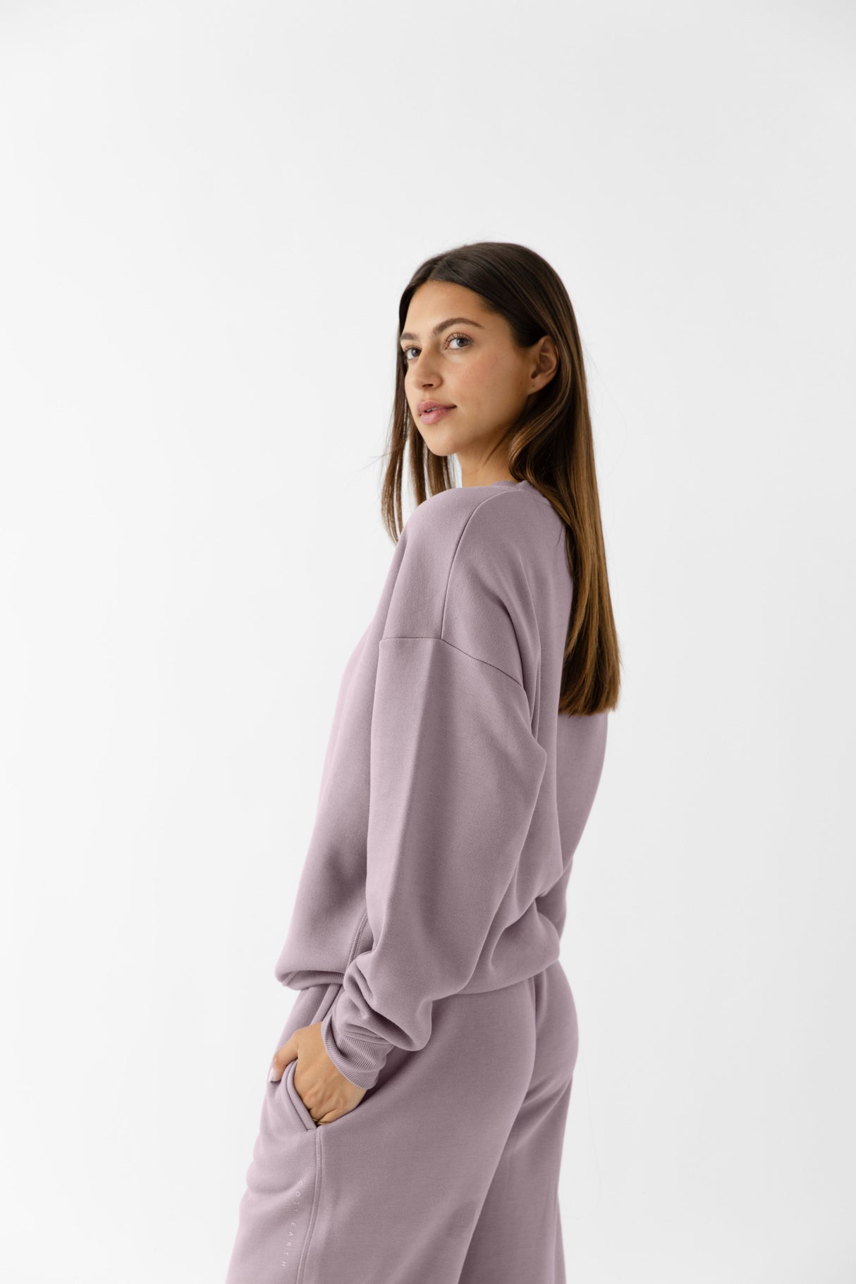 Women's CityScape Crewneck & Sweatpant Set from Cozy Earth