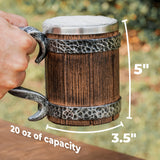 Beer Barrel Tankard from Norse Tradesman