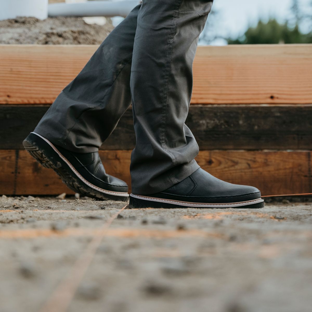 Romeo Men’s Light Duty Boot - Black From Chinook Footwear