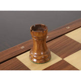 Botvinnik Flohr-I Soviet 1933 Chess Set- Chess Pieces Only - Golden Rosewood - 3.6" King From Royal Chess Mall