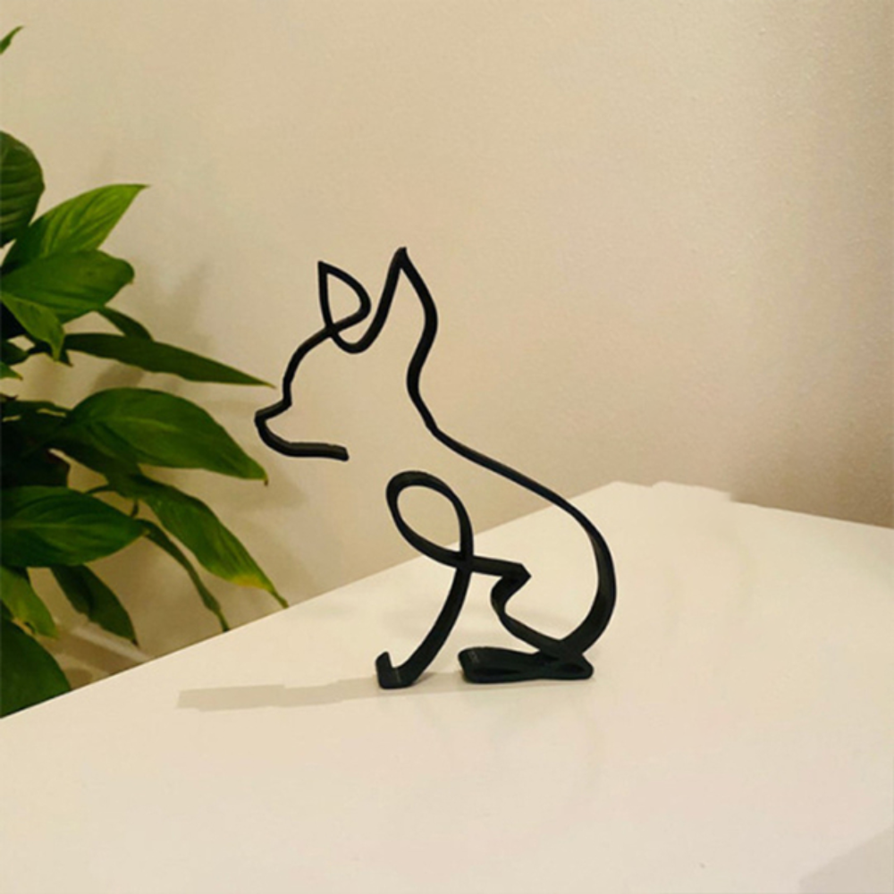 Minimalist Animal Sculpture from Moderny