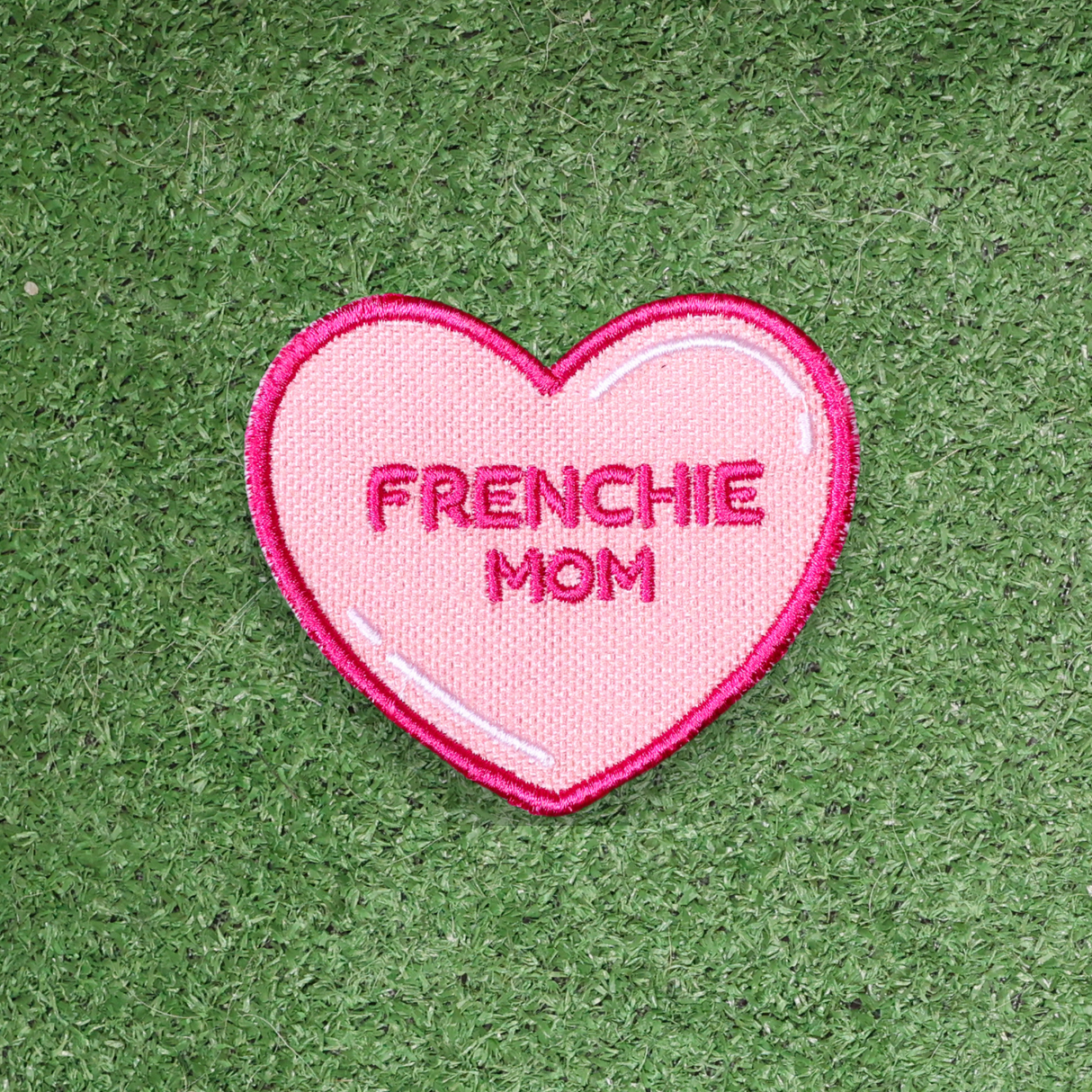 Frenchie Mom Heart Patch from K9 Sport Sack