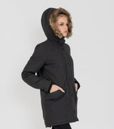 Women's Louise Ultra Lite Hooded Winter Parka Coat From FAD