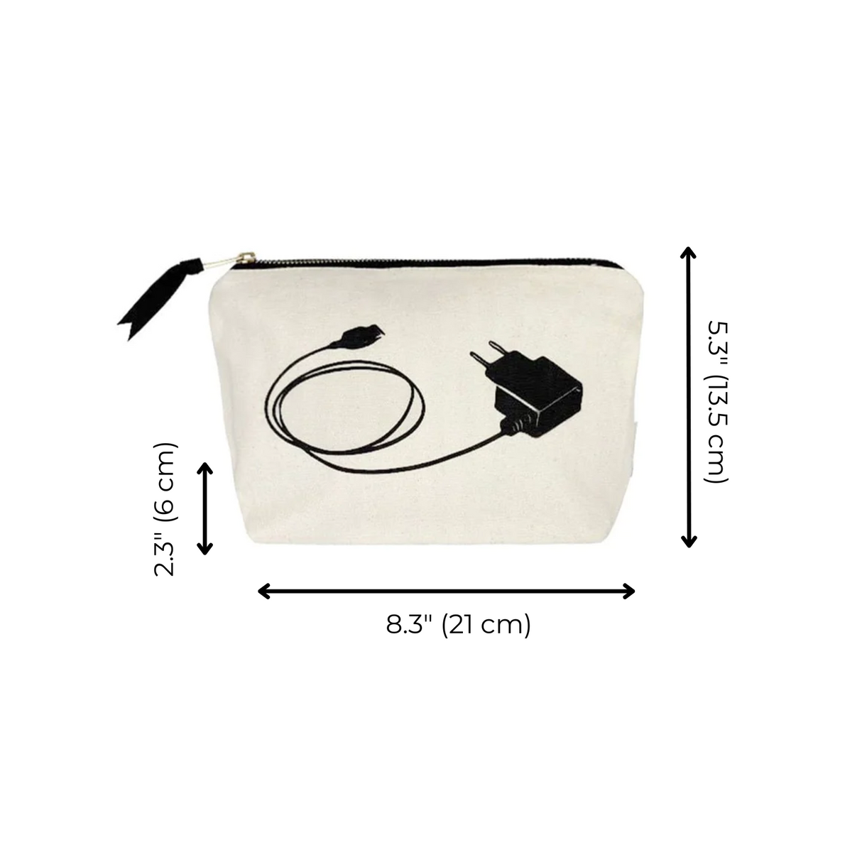 Charger Pouch, Cream From Bag-all