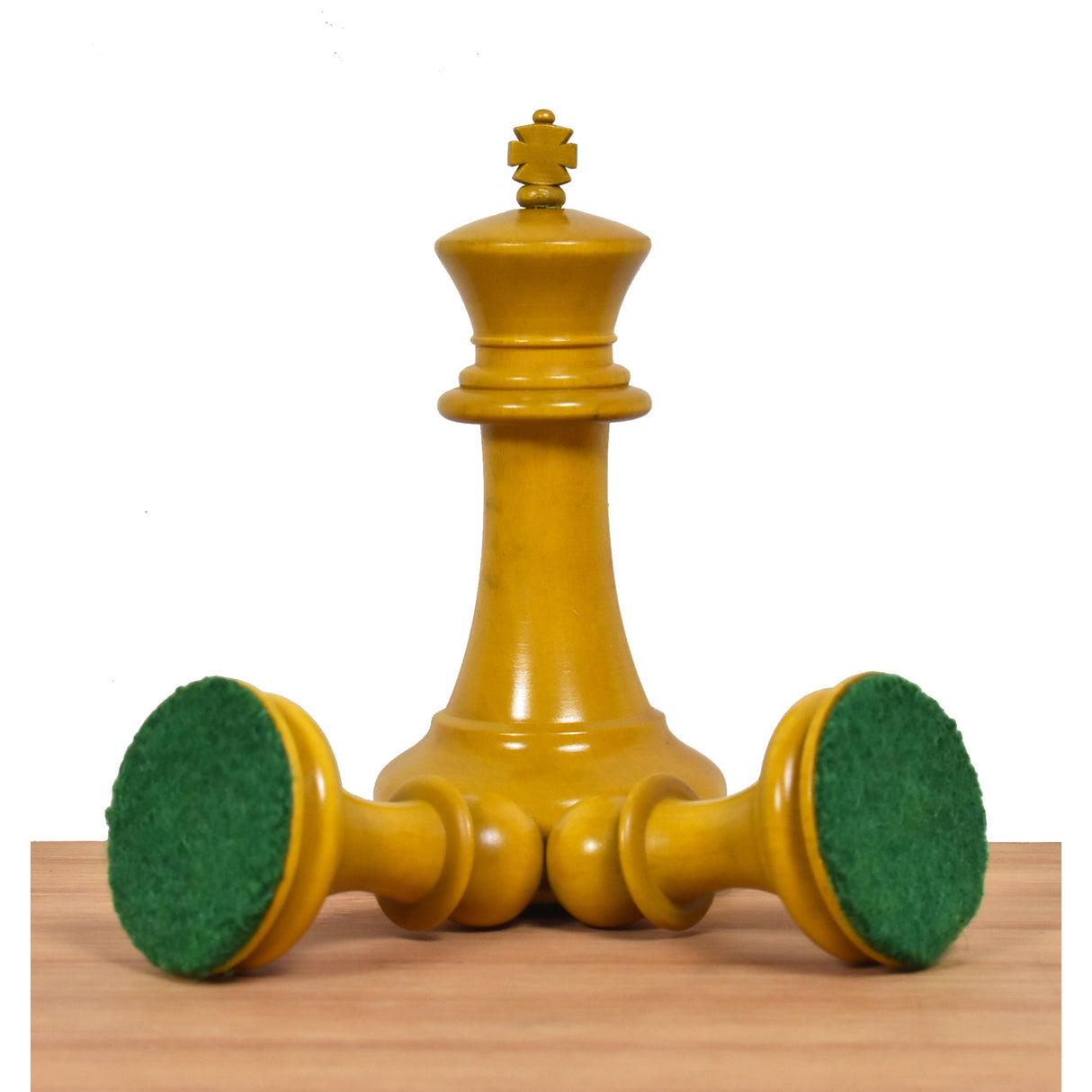 Jacques Cook Staunton Collectors Chess Set- Chess Pieces Only - Ebony Wood - 3.75" From Royal Chess Mall
