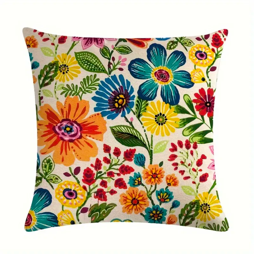 Mexican Flowers Cushion Covers from Moderny