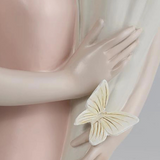 Beautiful Girl Flower Vase from Moderny
