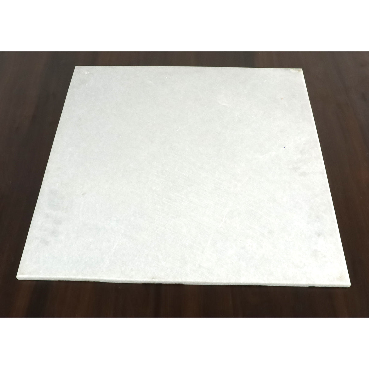 Borderless Marble Luxury Chess Board-White & Multi Coloured Semi-Precious Stones 18'' From Royal Chess Mall