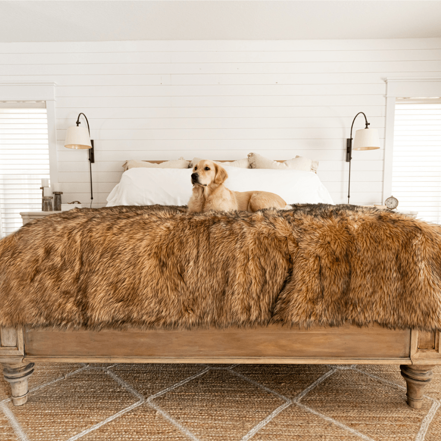 PupProtector™ Waterproof Throw Blanket - Sable Tan from Paw.com